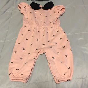 One piece full leg romper